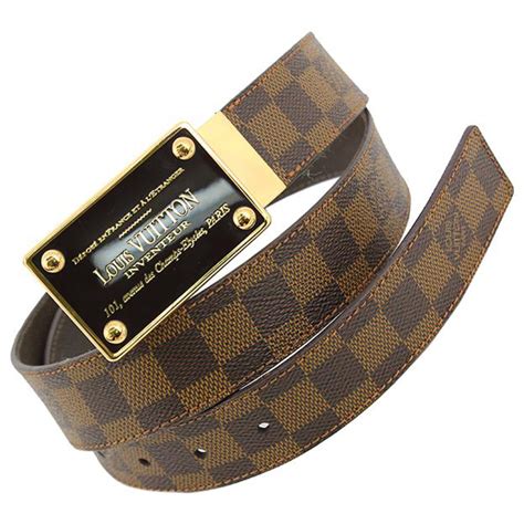 men Lv leather belt new